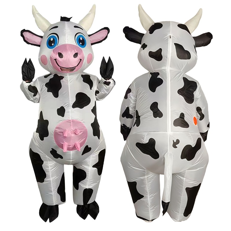 ชุดคอสตูมวัวเป่าลมสำหรับผู้ใหญ - Halloween Costume Adult บทวิจารณ์และราคา