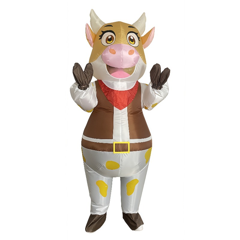 ชุดคอสตูมวัวเป่าลมสำหรับผู้ใหญ - Halloween Costume Adult บทวิจารณ์และราคา