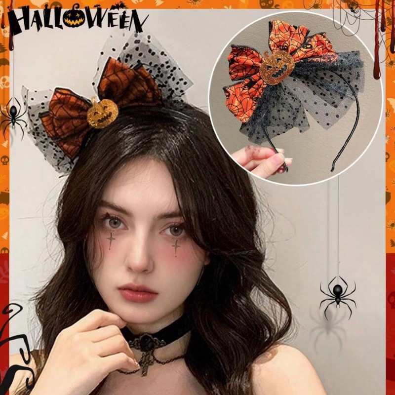 ที่คาดผมรูปฟักทองฮาโลวีน 1 ชิ้ - Spider Web Halloween Decoration บทวิจารณ์และราคา