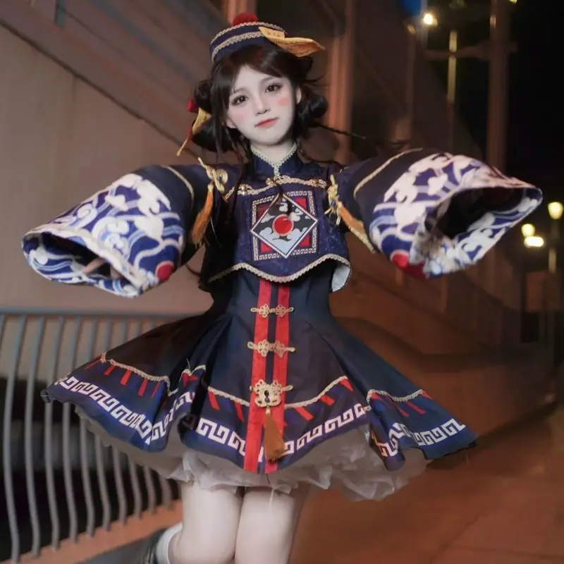 Lolita สไตล์จีนหวานชุดน่ารักอะ - Halloween Costume Kids บทวิจารณ์และราคา