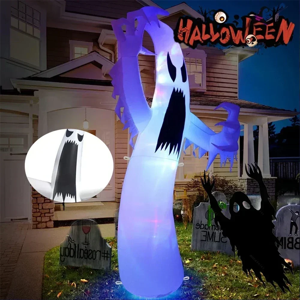 ซุ้มแตงโมเป่าลมสำหรับฮาโลวีน พ - Halloween Pumpkin Decor Led บทวิจารณ์และราคา