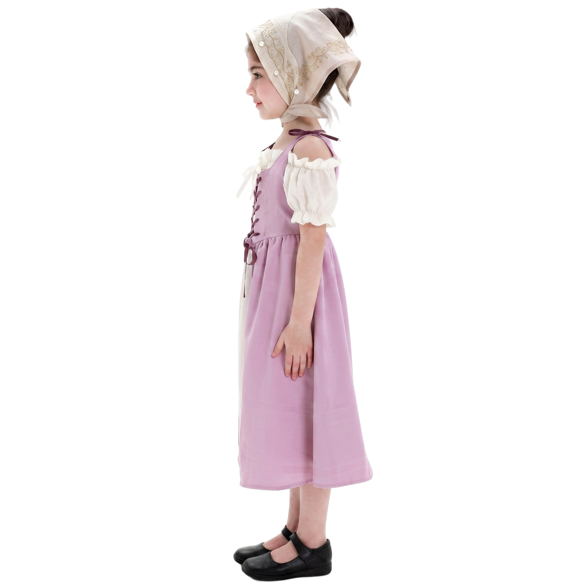 ชุดแฟนซียุคกลางสำหรับเด็กผู้หญ - Halloween Costume Kids บทวิจารณ์และราคา