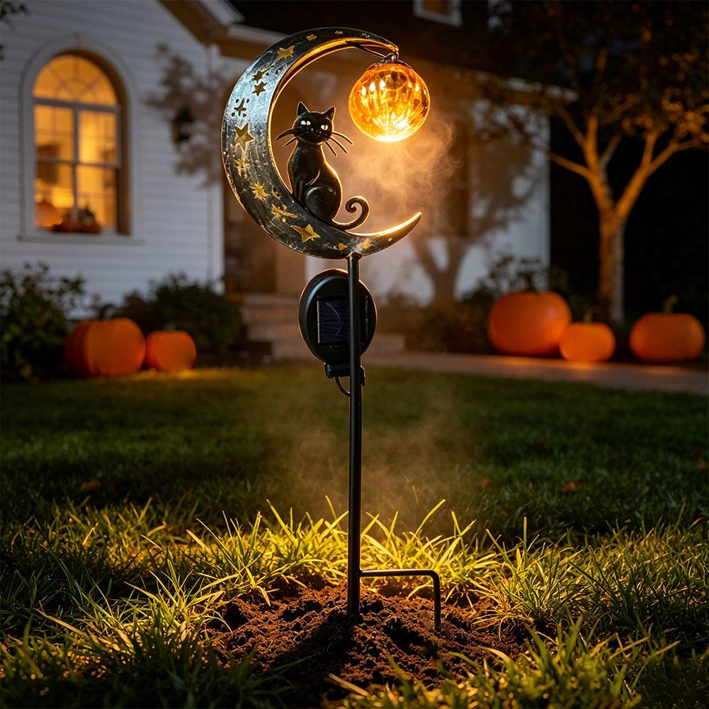 โคมไฟปักดินสำหรับตกแต่งสวนกลาง - Pumpkin Lantern Halloween บทวิจารณ์และราคา