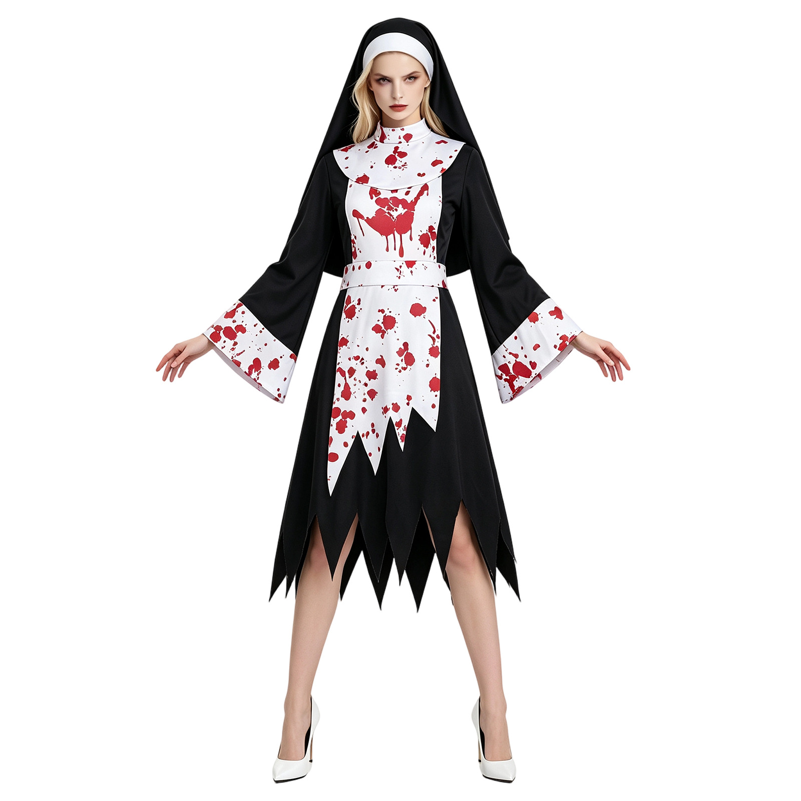 ชุดคอสเพลย์แม่ชีสุดหลอนสำหรับผ - Halloween Costume Kids บทวิจารณ์และราคา