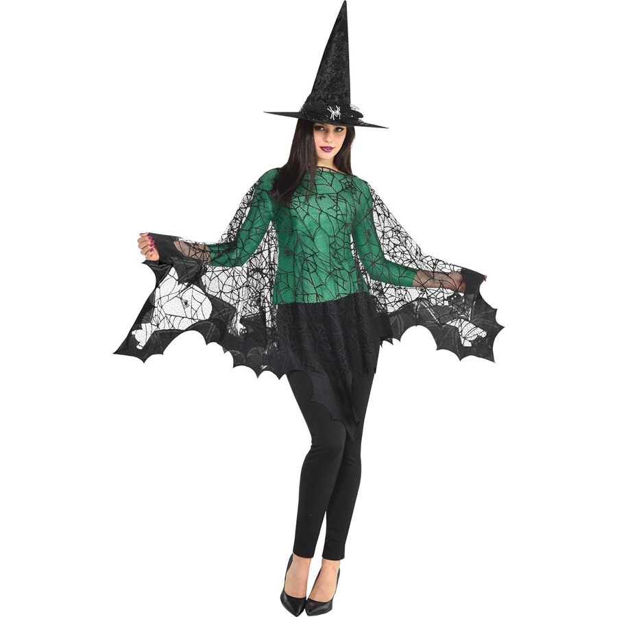 เสื้อคลุมเด็กผ้าโพลีเอสเตอร์เส - Spider Web Halloween Decoration บทวิจารณ์และราคา