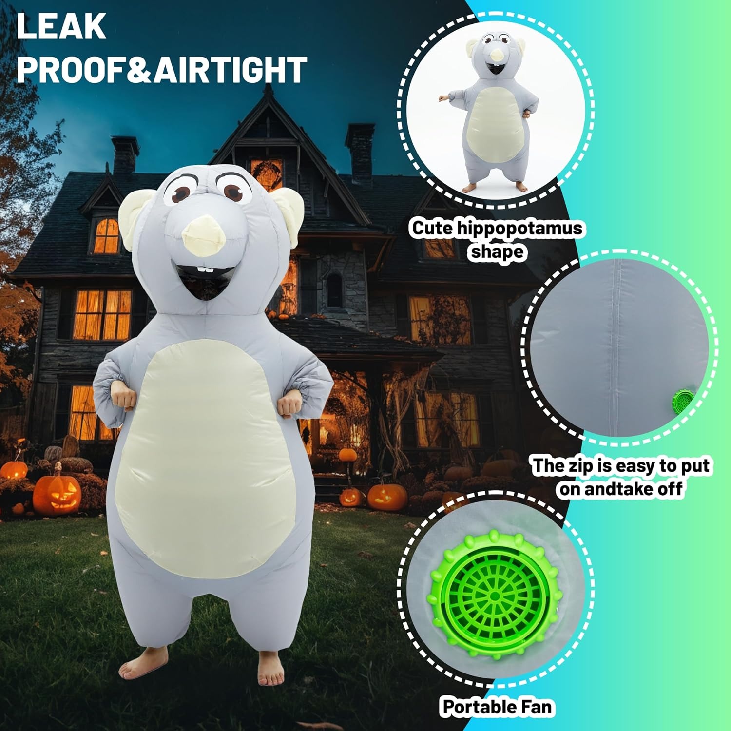 ชุดคอสตูมหนูเป่าลมสำหรับผู้ใหญ - Halloween Costume Adult บทวิจารณ์และราคา