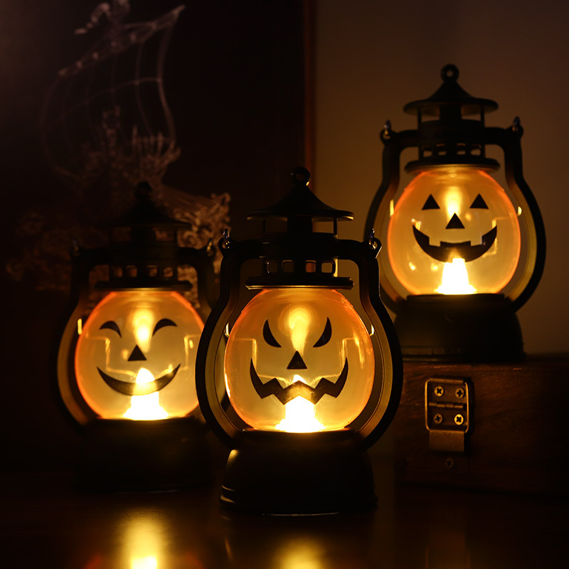 โคมไฟฟักทองฮาโลวีน โคมไฟแขวนสไ - Pumpkin Lantern Halloween บทวิจารณ์และราคา