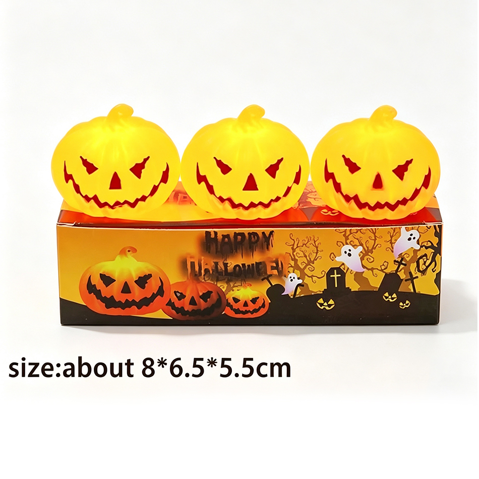โคมไฟฟักทอง LED แสงวอร์มไลท์ แ - Halloween Pumpkin Decor Led บทวิจารณ์และราคา