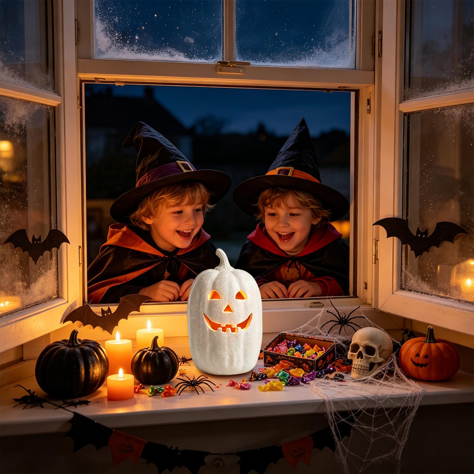 ของตกแต่งฟักทองฮาโลวีน โคมไฟฟั - Pumpkin Lantern Halloween บทวิจารณ์และราคา