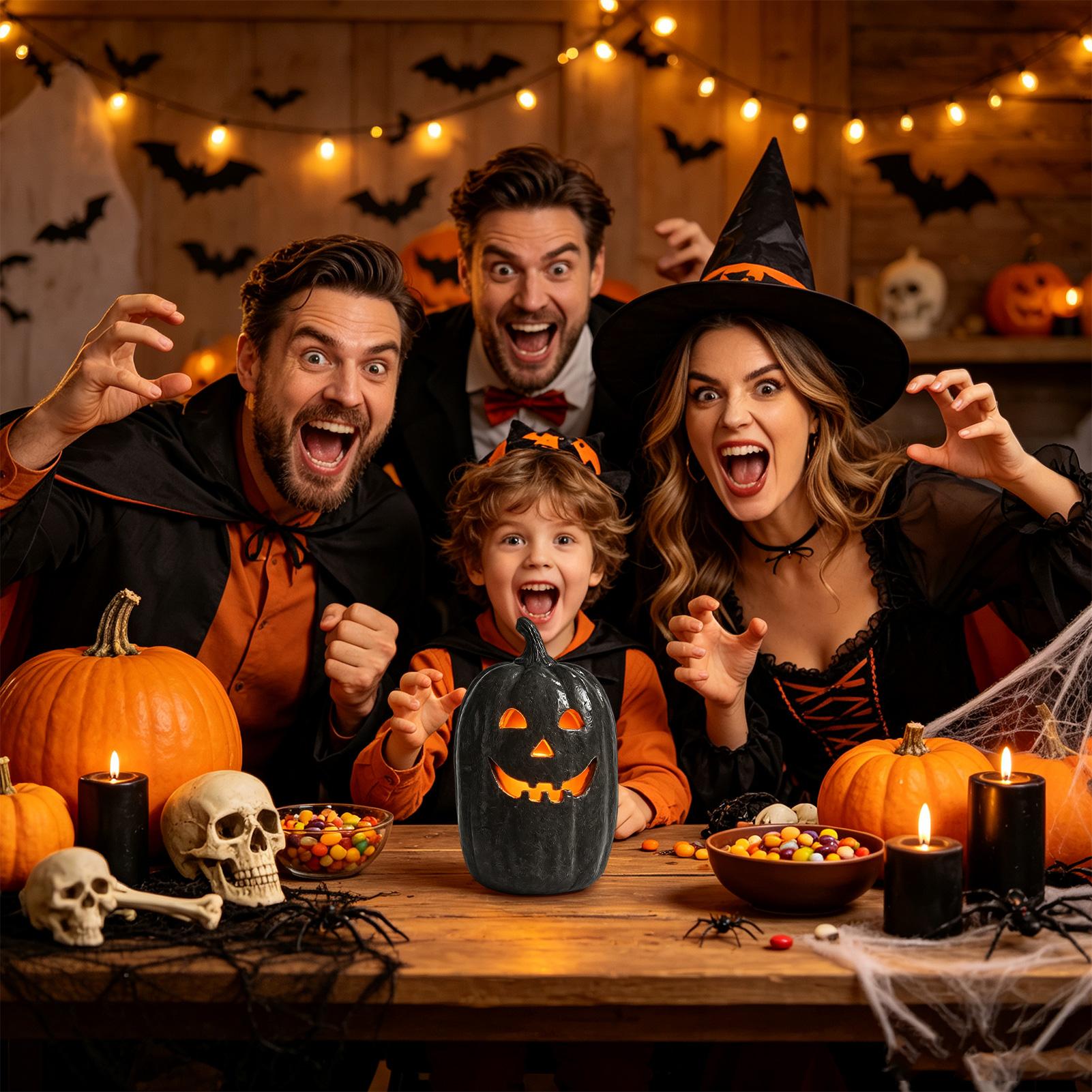 ของตกแต่งฟักทองฮาโลวีน โคมไฟฟั - Pumpkin Lantern Halloween บทวิจารณ์และราคา